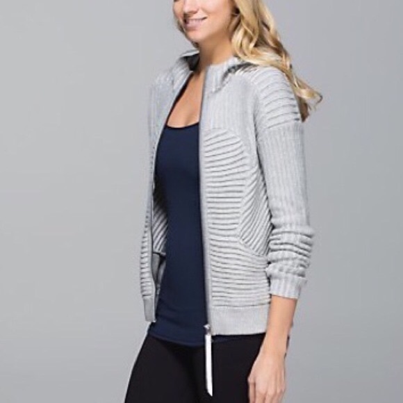 SOLD - BRAND NEW Lululemon Embrace Hoodie Knit (NWT) - Picture 3 of 5